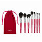 Set di pennelli da trucco Ibra Candy, 8 pezzi