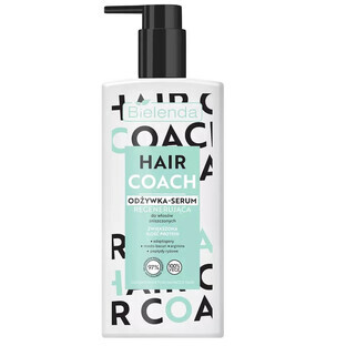 Bielenda Hair Coach Après-shampoing régénérant - Sérum pour cheveux abîmés, 280ml