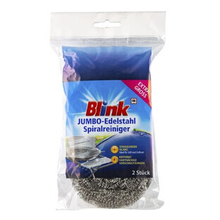Varilla de limpieza de acero inoxidable Blink, 2 piezas