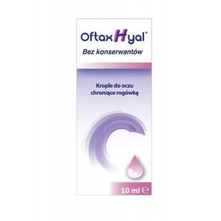 Oftaxhyal, picături pentru ochi, 10 ml