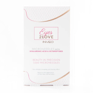 Inveo Eyes2Love ooglapjes met hyaluronzuur en octopeptide microkoppen, 1 paar