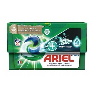 Ariel All in 1 Caps Lenor Unstoppables capsules de lessive, 20 pièces