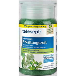 Tetesept, Additivo da bagno con sale marino, 600g