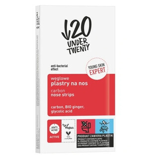 Parches nasales Under Twenty Woolly, 4 piezas