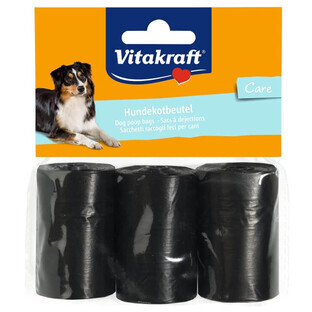 Vitakraft, Dog poop bags, 3 x 20 pieces