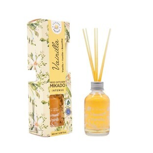 La Casa de los Aromas Mikado Intense Geurstokjes Vanille, 100ml