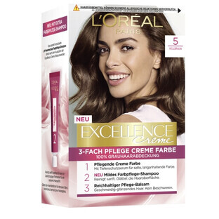 Loreal, Excellence Creme, Ceară Culoare 5, 1 buc