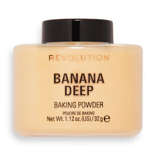 Makeup Revolution Powder Banana Deep Face Powder, 32g