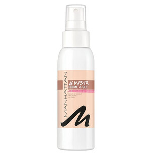 Manhattan, Insta Prime amp; Set, Makeup Fixing Spray, 100ml