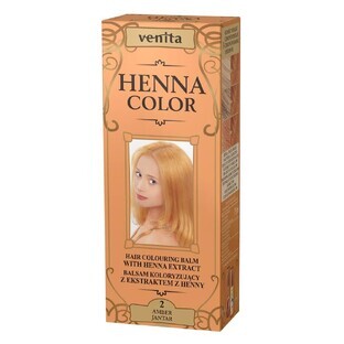 Venita Henna Colour Lozione colorante alle erbe con estratto di henné 2 Dinner, 75ml