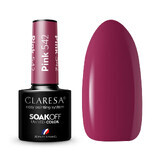 Claresa Soak Off barniz híbrido UV/LED rosa 542, 5g