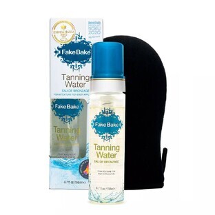 Fake Bake Water Foaming Self Tanner, 198ml + Glove