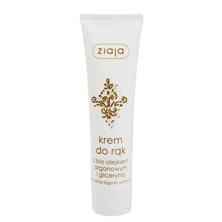 Crema mani Ziaja con olio di argan biologico e glicerina, 100ml - Lunga conservazione!