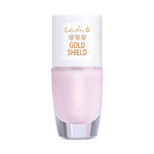 Lovely Gold Shield Nail Conditioner per unghie deboli e spezzate, 8ml