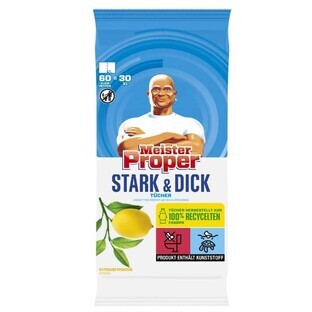 Meister Proper Mehrzwecktücher Citrus Citrus Reinigungstücher, 30 Stück