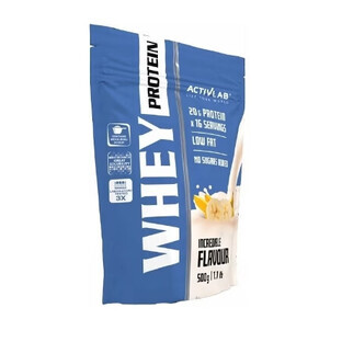 Proteine del siero del latte alla banana, 500 g