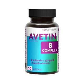 Avetin, Complesso B, 50 capsule
