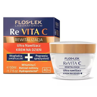 Flos-Lek Re Vita C Crema de Día Ultrahidratante 45+ 50 ml