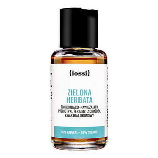 Soothing and moisturizing face toner with Lossi green tea, 50ml
