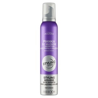 Joanna Styling Effect Schiuma per ceretta alla cheratina extra forte 150ml