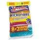 Spontex Mikrofaser-Friktionsbürste, 8 + 2 Stück