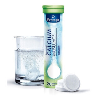 Protego Calcium Brausetabletten, 20 Brausetabletten