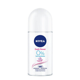 Nivea Deodorant Roll-on cu flori proaspete, 50ml