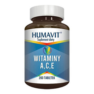 Humavit V drum de bere cu vitamine ACE 200 comprimate