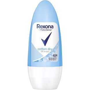 Rexona Cotton Dry, Antitranspirant voor vrouwen, 50ml