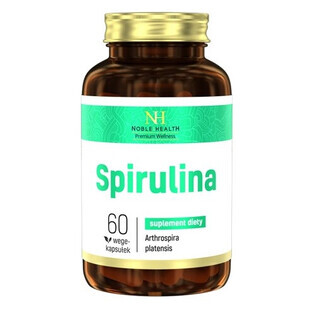 Noble Health, Spiruline, 60 gélules