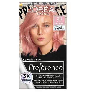 L'Oreal Paris Preference Vivid Colors colorant 9.213 Rose Gold