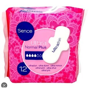 Sence, Ultra Normal Plus, Damenbinden, 12 Stück