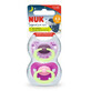 Nuk, Signature Night, Sucette, Gr.1, 2 pièces