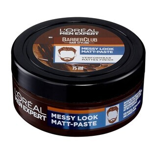 L oreal, Men Expert Barber, Pastă de ceară mată cu fixare puternică, 75ml