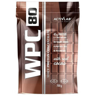 ActivLab, WPC 80 Standard cioccolato al latte, 700g