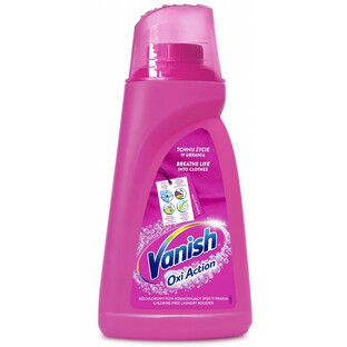 Vanish Oxi Action, détergent rose, 1,5 l