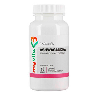 MyVita, Ashwagandha, 60 capsules
