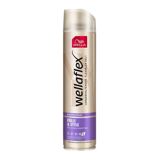Wellaflex, Fulle amp; Style haarlak, 250 ml