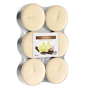 Chaufferettes Bispol Vanille maxi aromatisées, 6 pièces