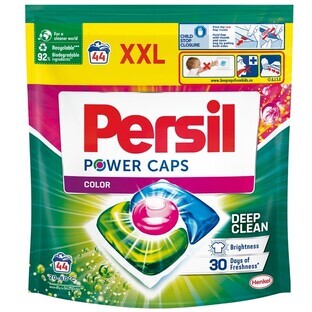 Persil XXL Power Caps Color, Capsules for washing colored fabrics, 44 pieces