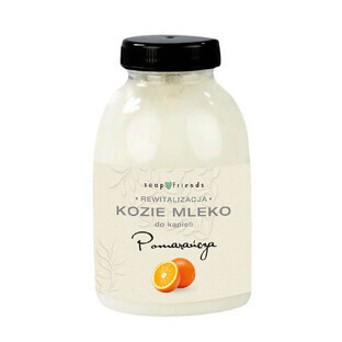 Soap amp; Friends Ziegenmilch für Bad Granatapfel, 250g