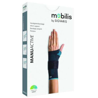 Mobilis Manu Active, Stabilizator de încheietură, mărimea L, stânga, 1 buc
