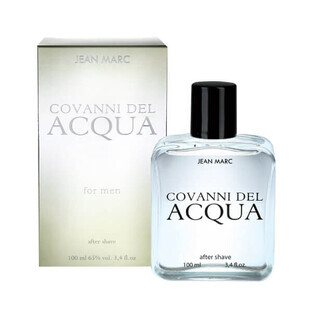 Jean Marc Covanni Del Acqua Après-rasage pour hommes, 100ml
