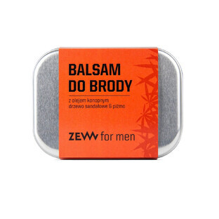 Zew For Men Balsam pentru barbă cu ulei de cânepă, 80ml