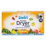 Tropical Swirl Tropical Scented Drying Tissues, 35 pieces