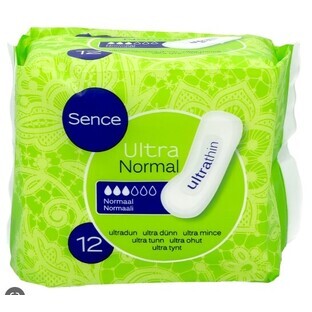 Sence, Maandverband Normaal, Maandverband, 12 stuks