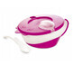 Canpol, Bol con plato, rosa, 31/406, 1 ud.