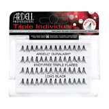 Ardell Triple Pestañas Indiciduales Pestañas Largas Negro, 56 piezas
