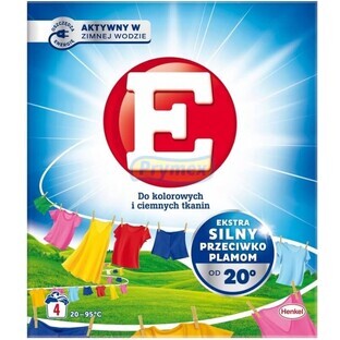 E, Waschpulver für Buntwäsche, 220 g