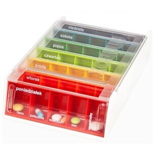 Anabox, plateau hebdomadaire de 7 jours, 1 pc